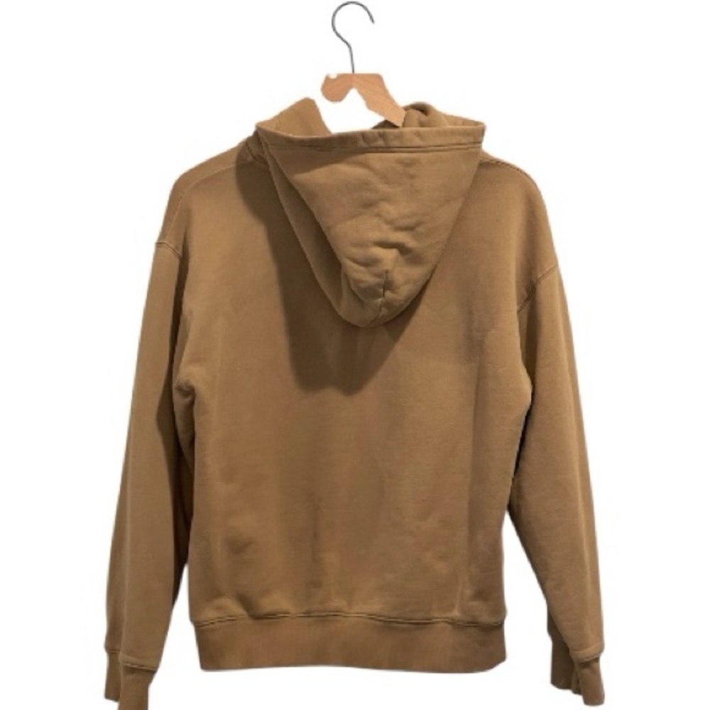 Aritzia TNA Tan Cozy Fleece Hoodie for Women, Casual and Relaxed, Size Medium - Picture 3 of 14
